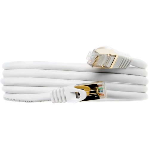 ne 6FT S/FTP CAT7 Gold Plated Shielded Ethernet RJ45 Copper Cable 10 Gigabit Ethernet Network Patch