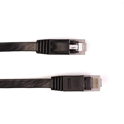 Retractable Cat 6 Flat Ethernet Network Cable 6.6 FT, 10 Gigabit High Speed LAN Wires Internet Patch Cable