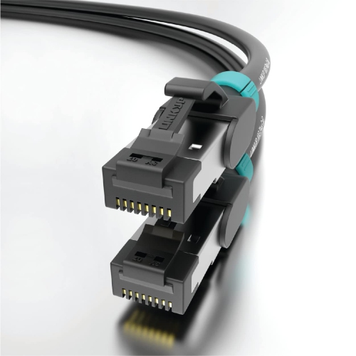 UNKNOWN  - [Tested With Versiv Cableanalyzer] Cat7 Ethernet Patch Cable -15 Ft (1 Pack) 10G Double Shielded Rj45 S/ftp