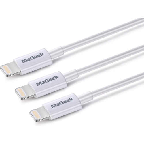 iPhone Charger, Apple MFi Certified iPhone Charger Cable [3-Pack, 3.3ft] Lightning to USB Charge Cord for iPhone