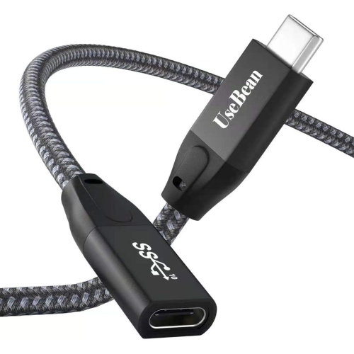 UNKNOWN  USB C Extension Cable 1Ft, USB 3.1 Gen 2 10Gpbs Cable Adapter, Type C Male to Female 4K Video Extender Cord