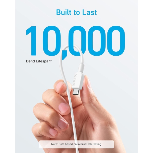 USB C Cable, 310 USB C to USB C Cable, (60W/3A) USB C Charger Cable Fast Charge for Samsung Galaxy S23,