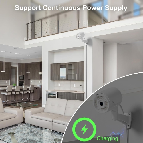 2-Pack 30FT USB to Micro USB Extension Power Cable, Long Charging and Data Sync Cord, 21AWG OFC, Oxygen-Free Copper,