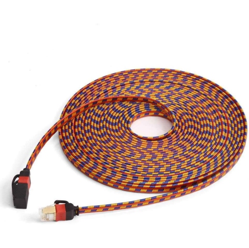 UNKNOWN  1M/3.3Ft, Cat7 Ethernet Cable, Flat Internet Network LAN Patch Cords, Lsoh Engineering Grade Network Cable