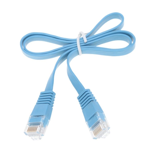 35ft Cat6 Flat Ethernet Cable 35 Feet (10.7 Meters) Gigabit Lan Network Cable RJ45 High Speed Patch