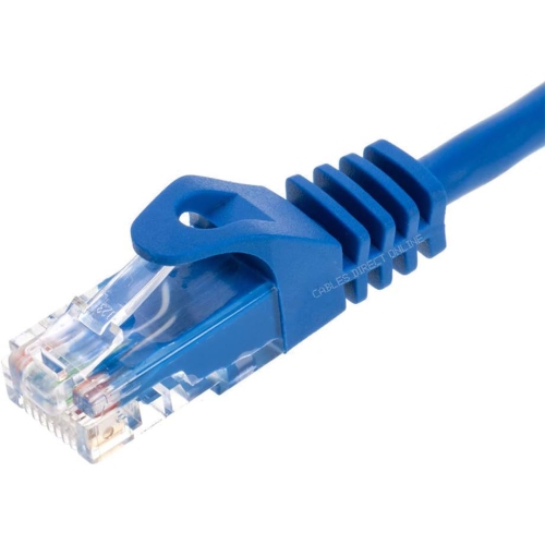 ne – Câble de raccordement Ethernet bleu RJ45 de Cat6 5 pi pour réseau, PS4, Xbox, modem, routeur ordinateur de bureau, portable,