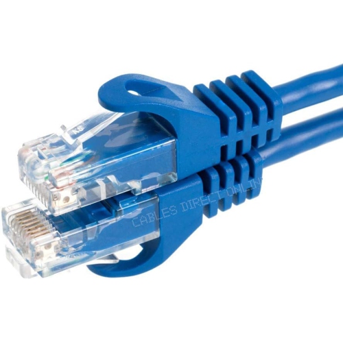 ne – Câble de raccordement Ethernet bleu RJ45 de Cat6 5 pi pour réseau, PS4, Xbox, modem, routeur ordinateur de bureau, portable,
