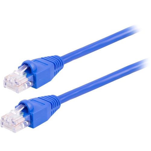 Cat 6 Ethernet Cable, 3 ft. Blue, 1 Gbps 250MHz, High Speed Internet Network LAN, for Modems, Routers, PC,