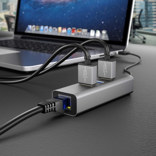 Ethernet Cable – 5ft – Network, Patch & Internet Cable with Break-Proof Design for Maximum US Internet speeds (Ideal