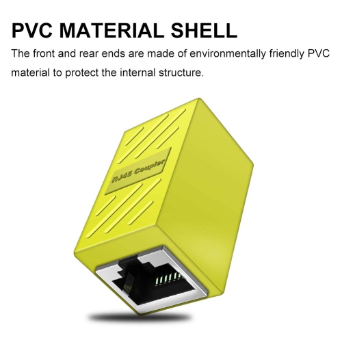RJ45 Coupler 5 Pack, RJ45 Coupler Ethernet Extension, for Cat7/Cat6/Cat5e/Cat5 Ethernet Cable - Network Cable