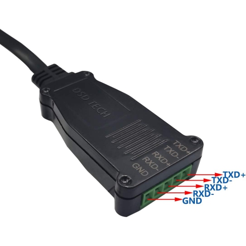 Câble USB vers RS485 RS422 SH-U11&nbsp;L avec puce FT232 FTDI-1,5&nbsp;M/5FT