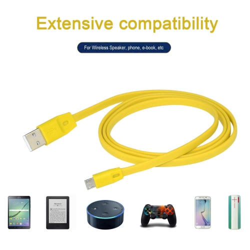 Replacement Micro USB Charging Cable Power Cord Compatible with Ultimate Ears Logitech UE Boom Megaboom Miniboom Boom2