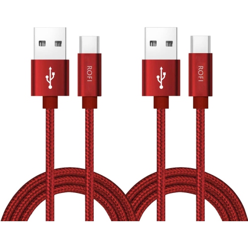 UNKNOWN  USB Type C Cable, [2Pack] 2Ft USB C Cable Nylon Braided Fast Charging for Galaxy S10 S9 S8 Plus Note 9 8, Pixel