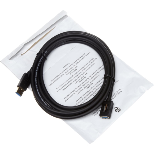 USB 3.0 Extension Cable - A-Male to A-Female Adapter Cord - 3.3 Feet