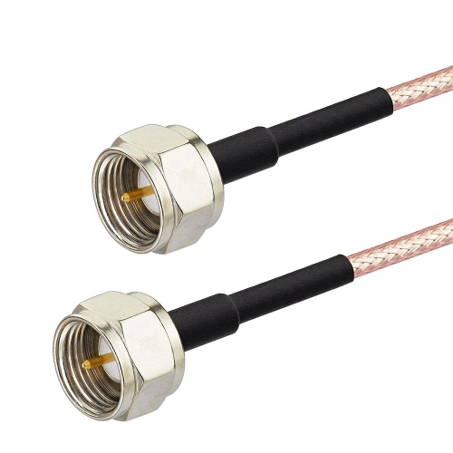 UNKNOWN  F-Type Cable, 75 Ohm 3Ft F-Type Male to Male Coax Cable for Tv Cable Modem Tuner Dvr Satellite Etc