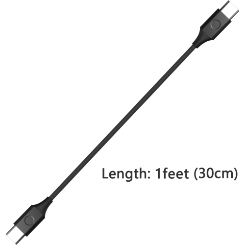 Écouteurs de type C Câble de chargement court compatible avec le WH-1000XM5 1000XM4 1000XM3 de XB910N XB900N CH710N Go de Sony