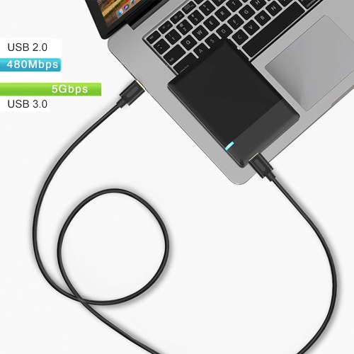 USB 3.0 A to A Male Cable 1Ft, USB to USB Cable,USB Male to Male Cable Double End USB Cord with Gold-Plated
