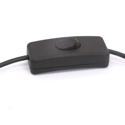 USB Extension Cable with On/Off Switch, 90 Degree Down Angle USB 2.0 Male to Female Extender Cord Support Data