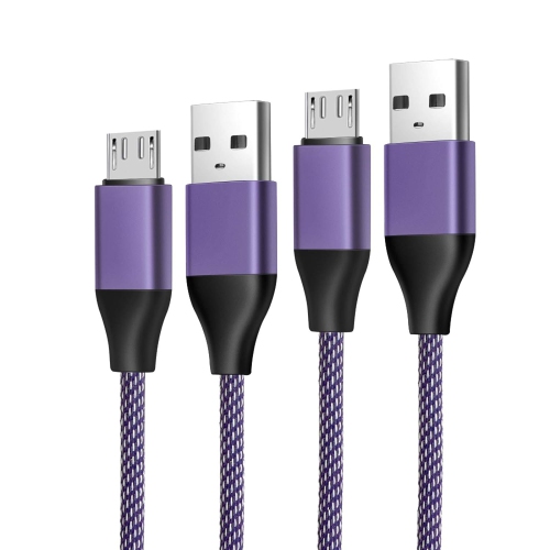 2 Pack 10Ft Micro Charging Cable Cord Replacement for Samsung Galaxy Tab A 10.1(2016); 8.0", 7.0", 9.7"; Tab S/S2; Tab