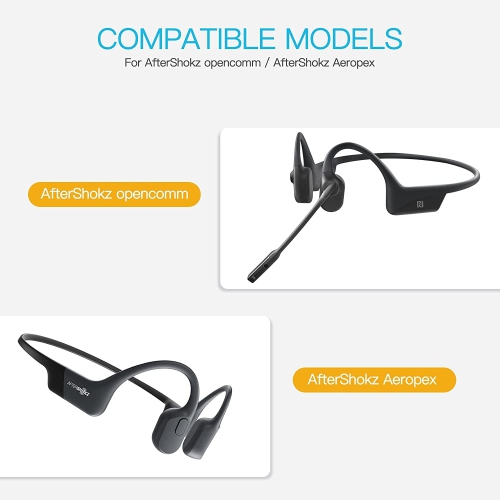 Câble de chargement USB de rechange compatible avec AfterShokz Aeropex AS800, Shokz OpenRun Pro, OpenComm ASC100SG