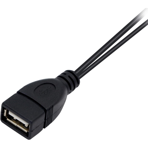 3.2 Feet USB Splitter Cable, USB 2.0A Female to Dual USB A Male Y Hub Adapter Cable YOUCHENG for Computers