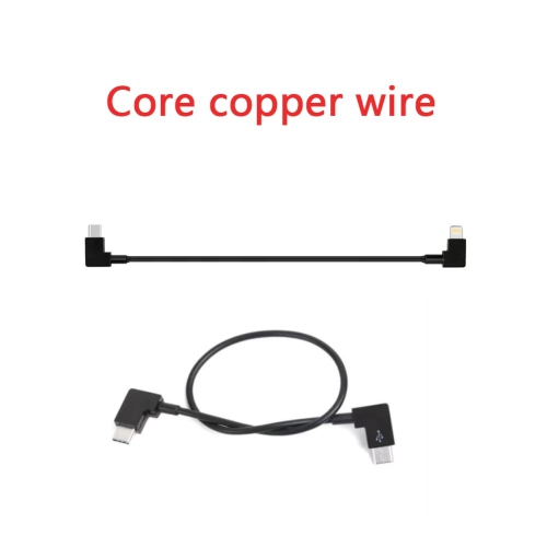 USB C to iOS Remote Control Cable for DJI Mavic 3/Mini 2 /Air 2S/Mavic Air 2/Mini 3 Pro, 11.8 Inch Tablet Extension