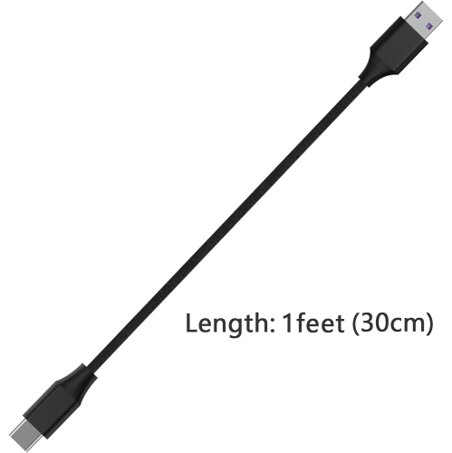 USB Earbuds Short Cloth Braided Fast Charger Cable Compatible with Beats Fit Pro Studio Buds Flex Studio Buds+