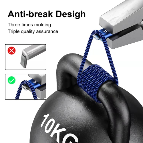 Micro USB Cable, 16ft USB A to Micro Charging Cable Braided Android Charger Cord Compatible for Samsung Galaxy S7 S6 J7