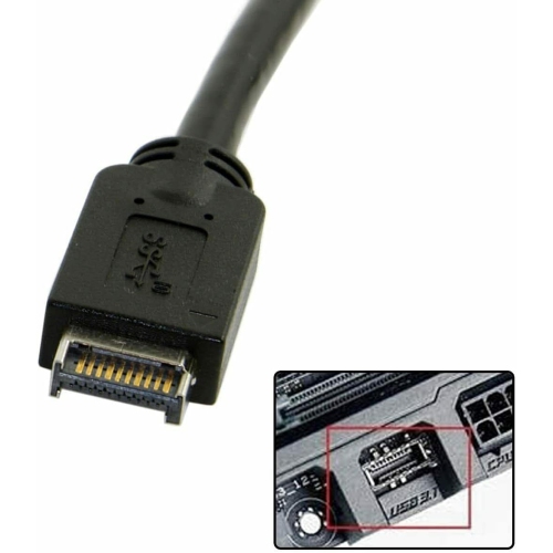 USB 3.1 Front Panel Header to USB 3.0 20Pin Header Extension Cable 20CM