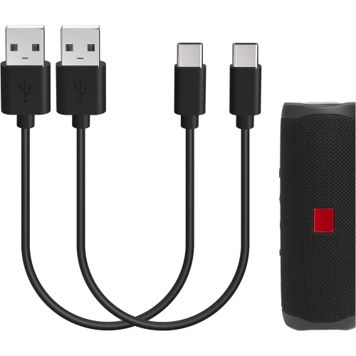 USB Speakers Short Charger Cable Compatible with JBL Flip 6 Flip 5 Pulse 5 Tour One M2 Tour Pro 2 Vibe Beam