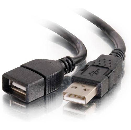 UNKNOWN  / Cables to Go 1M USB Extension Cable - USB 2.0 A Male to A Female (3.3Ft) (52106) In Black