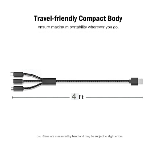 3-in-1 Charger USB C Charging Cable Cord Fit for Beats fit pro x Kim Kardashian,Beats Flex,Beats Fit Pro,Powerbeats Pro