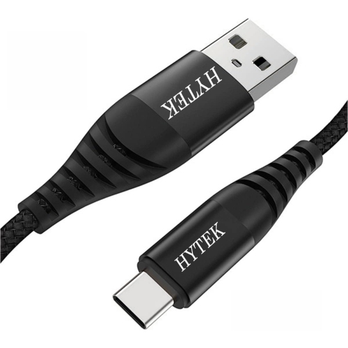 UNKNOWN  USB Type C 3A Fast Charging & Data Cable [3.3Ft/1M, Black] Flexible Premium Nylon Braided Compatible With Samsung