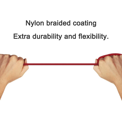 Charger Cable Compatible for Phone, [2Pack] Nylon Braided Phone Cable Fast Charging USB Cord Replacement for Phone