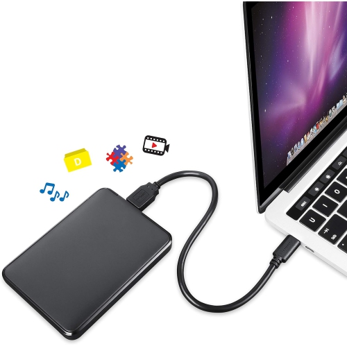 Câble USB-C vers micro USB 2,0 de 1 pi