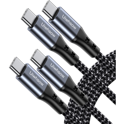 UNKNOWN  USB C to USB C Cable 60W 2Pack 3.3 6.6Ft, Type C to Type C Cable Fast Charge USB C Fast Charger Cord Compatible