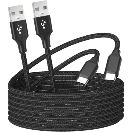 2-Pack 6ft USB C Cable Compatible with Kindle E-readers,Fire Tablets (All-new HD 10 9th 10th 11th Generation,7