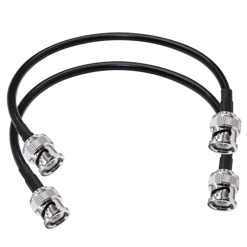 BNC Extension Cable RG58 BNC Male to BNC Male Jumper Low Loss 50 ohm CB Radio Coax Cable