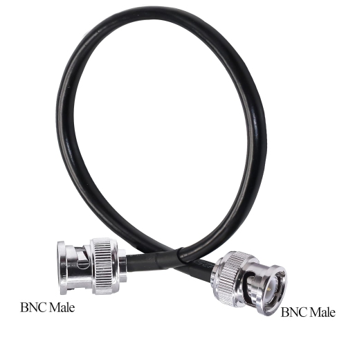 BNC Extension Cable RG58 BNC Male to BNC Male Jumper Low Loss 50 ohm CB Radio Coax Cable