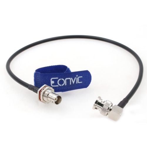 BNC Antenna Cable BNC Bulkhead Female to Right Angle BNC Male RG58 Coax Cable for GPS WiFi Antenna