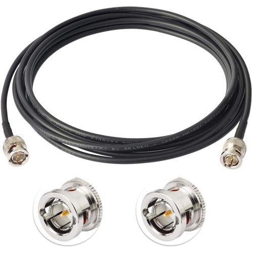 3G/6G HD SDI Cable BNC Cable Thin & Short for Cameras and Video Equipment,Supports