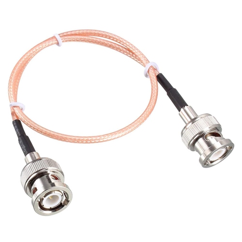 RG316 RF Coaxial Cable - 1Ft RG316 Coax Cable 50 Ohm with BNC Male to BNC Male Connectors, Low Loss BNC Male