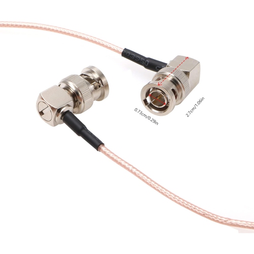 SDI Cable 3G HD SDI Cable Right Angle BNC for Sony FS5| FS7| FX6, Atomos Shogun Inferno, Atomos Ninja