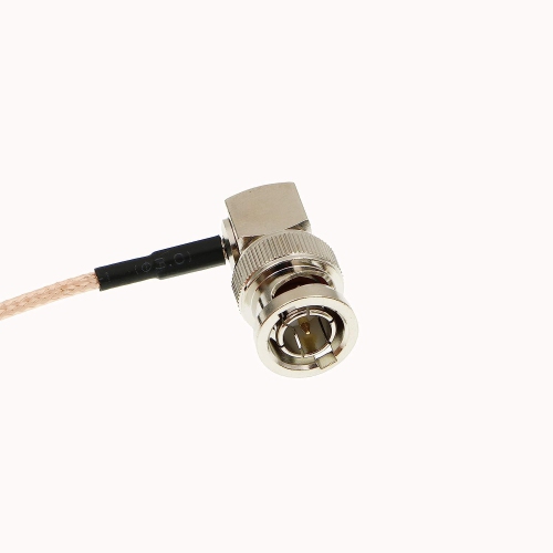 Right Angle DIN 1.0/2.3 Mini BNC to RG179 Right Angle BNC Coaxial Cable Video Cable for Blackmagic HyperDeck