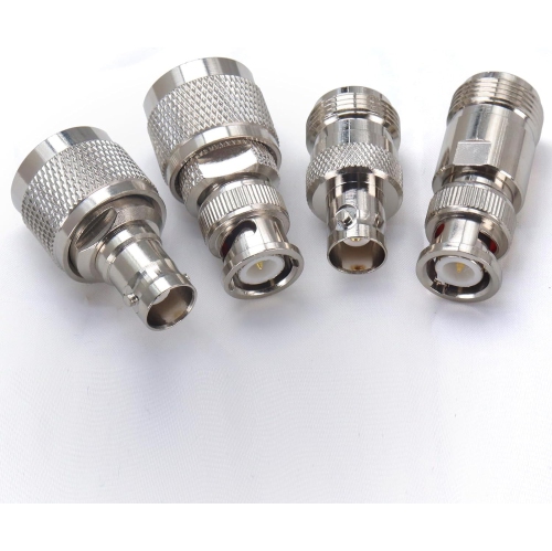 Adaptateur N à BNC connecteur coaxial type N à BNC pour antennes de câble de rallonge N mâle/femelle à BNC mâle/femelle