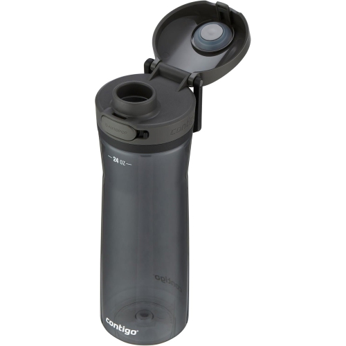 Contigo - bouteille d'eau avec couvercle antifuite et verrouillable, sans BPA, capacité 709 ml, noir