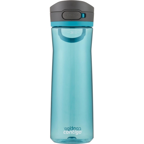 Contigo - Water Bottle with Leak-Proof and Locking Lid, BPA Free, 709ml Capacity, Aqua