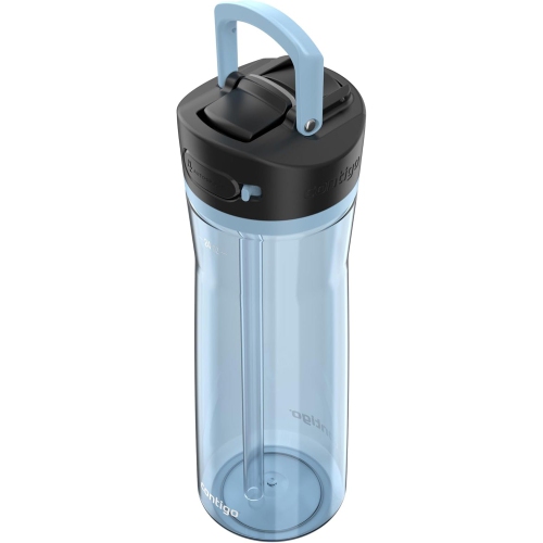 Contigo - bouteille d'eau avec couvercle antifuite et verrouillable, sans BPA, capacité 709 ml, bleu