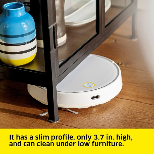 Kärcher - RCV 3 Robot Vacuum Cleaner with Mop Function 2500Pa- Remote Control via App, LiDar Laser Navigation - Floor Mapping, Obstacle Detection -