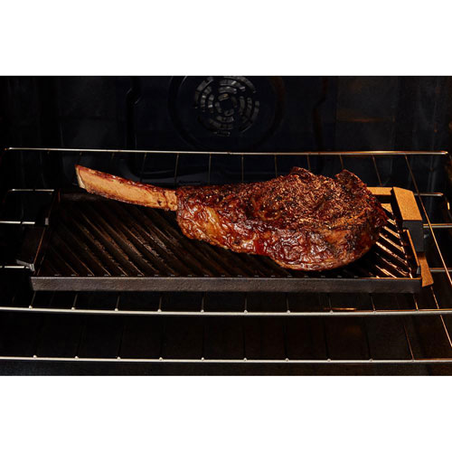 Cuisinière électrique à 5 éléments avec convection véritable et friture à l'air chaud 5,3 pi³ 30 po de Maytag - Acier inoxydable